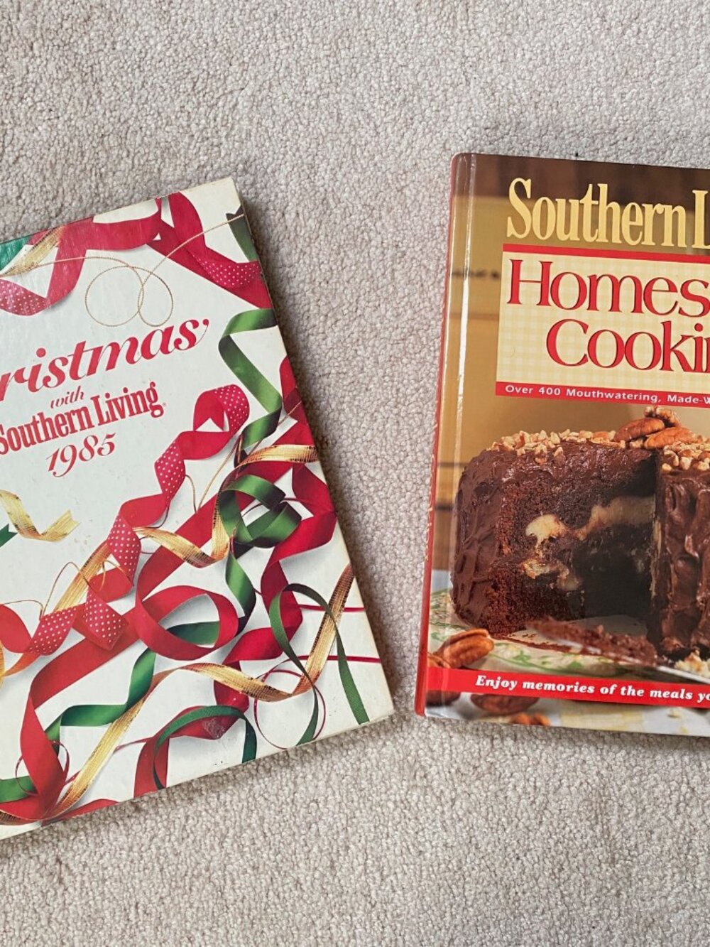 2 cook books Southern Living